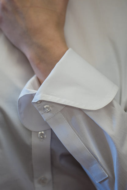 Tunic Shirt with Button Cuffs