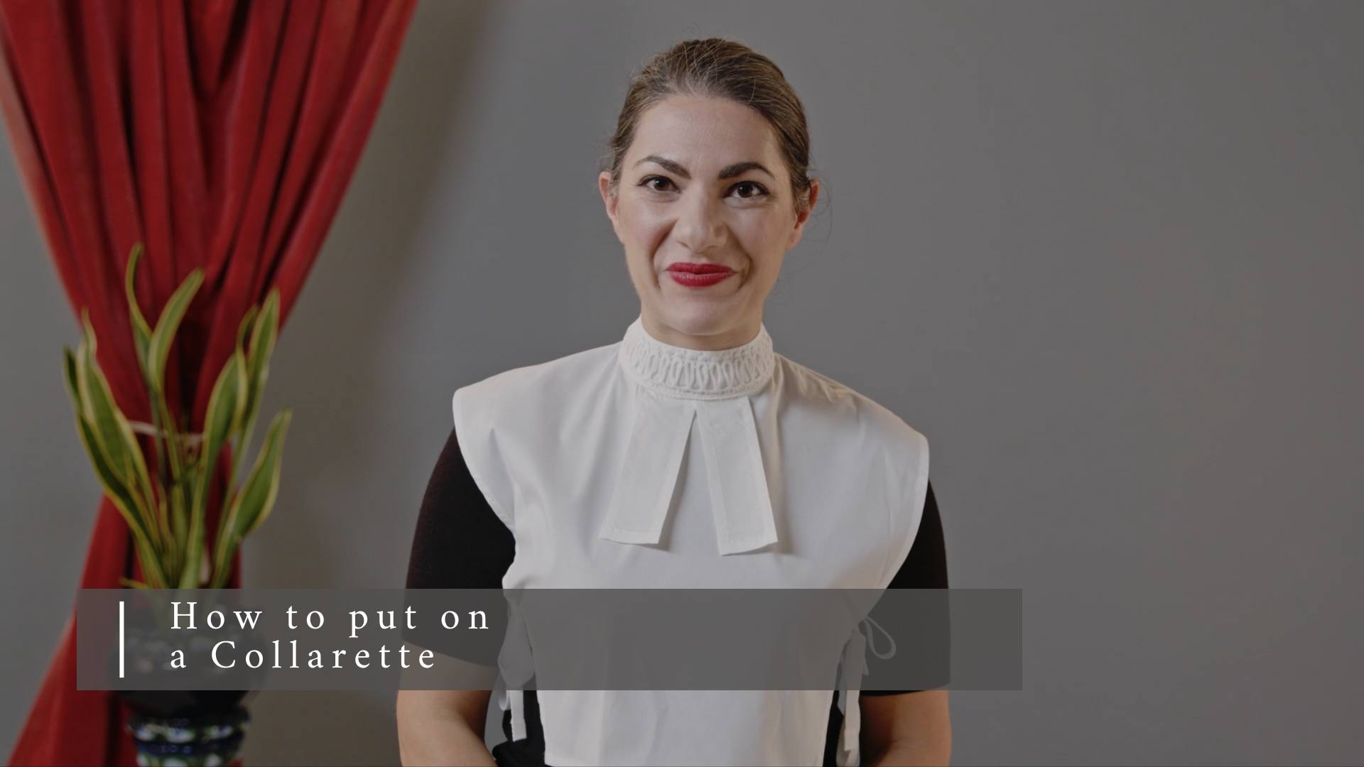 Collarette Pattern How to Put on a Collarette for Court | Dress for Court Guides – Ivy ...