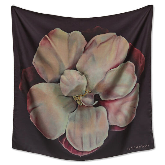 海瑟薇丝绸围巾-Camellia宝藏
